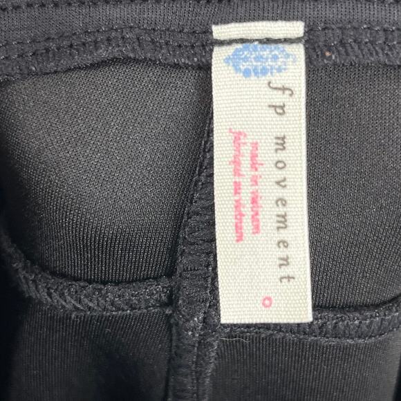 Free People Movement Pants Light Heart Flares Size 0 Black - Picture 6 of 7